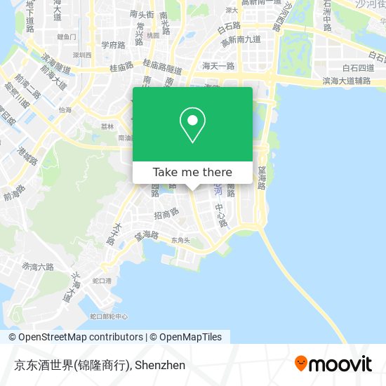 京东酒世界(锦隆商行) map