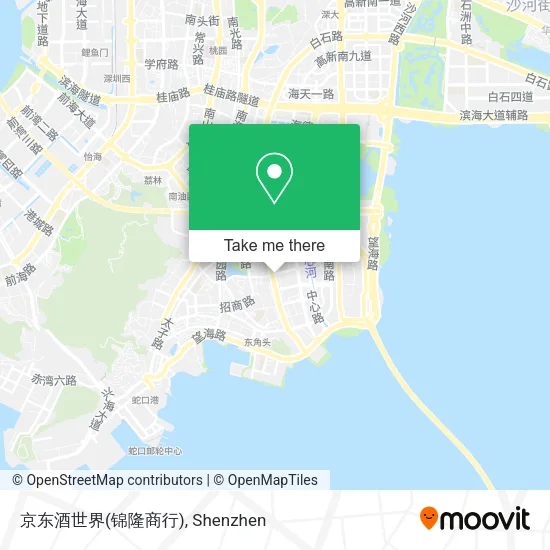 京东酒世界(锦隆商行) map