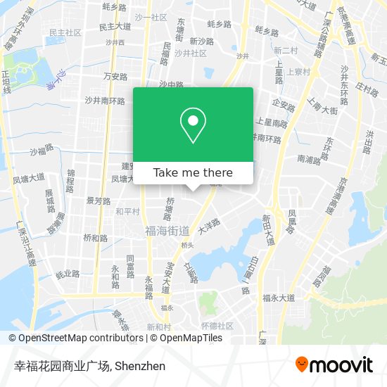 幸福花园商业广场 map