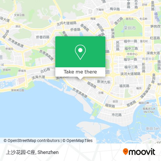 上沙花园-C座 map