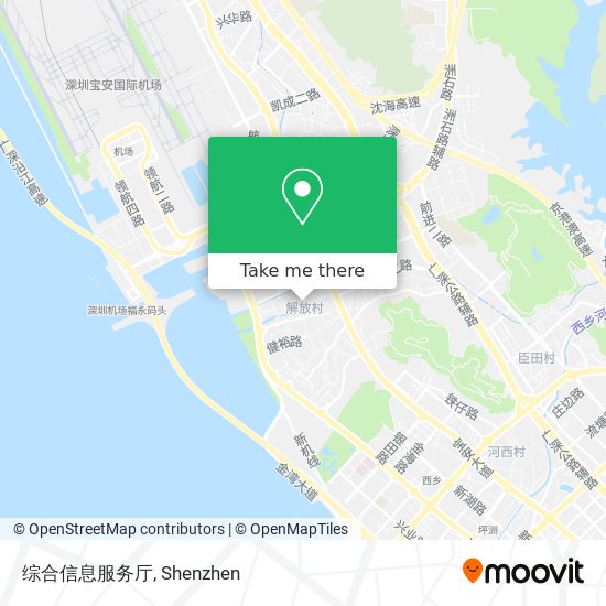 综合信息服务厅 map