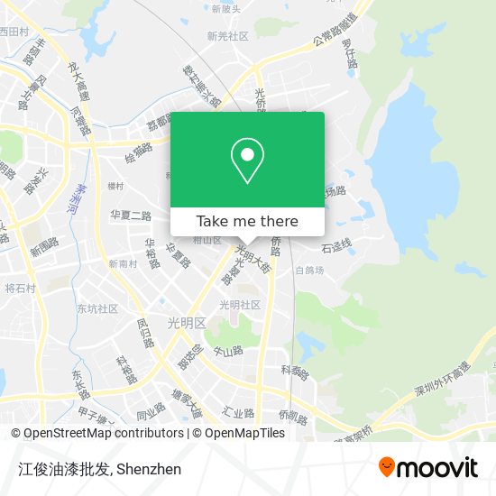 江俊油漆批发 map