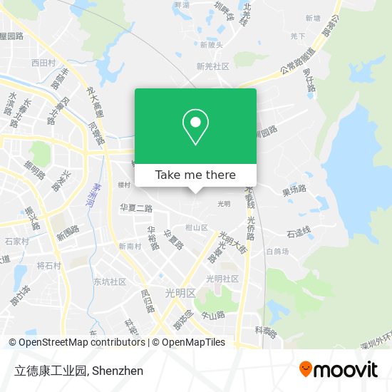 立德康工业园 map