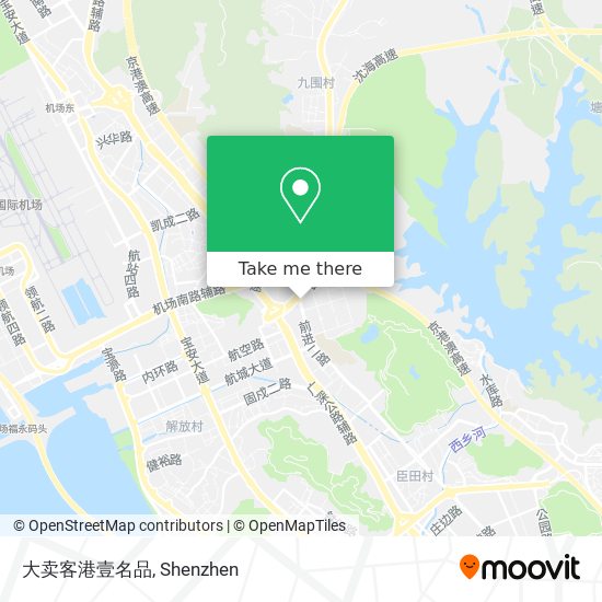 大卖客港壹名品 map