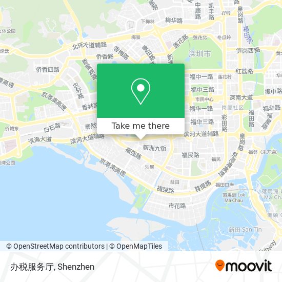 办税服务厅 map