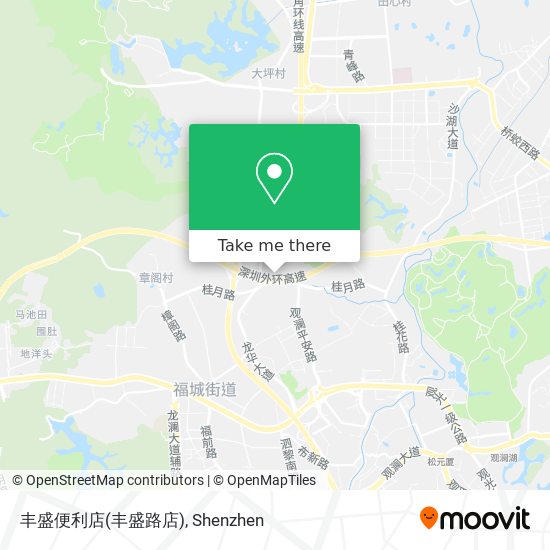丰盛便利店(丰盛路店) map
