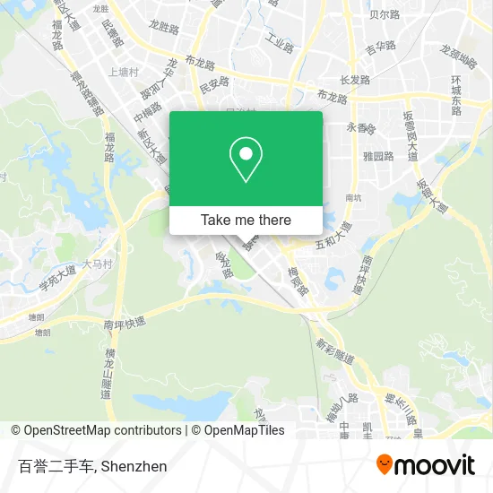 百誉二手车 map