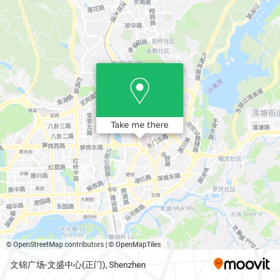 文锦广场-文盛中心(正门) map
