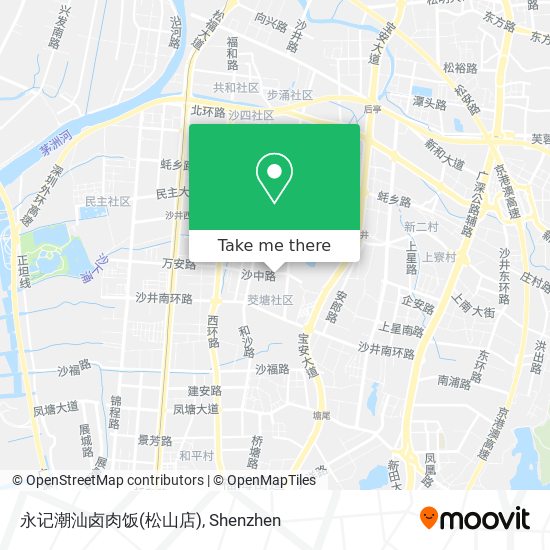 永记潮汕卤肉饭(松山店) map