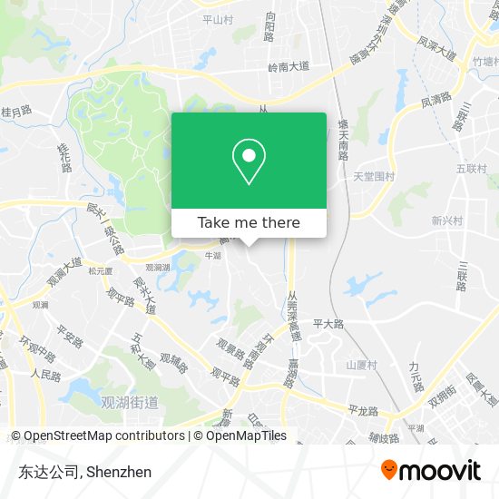 东达公司 map