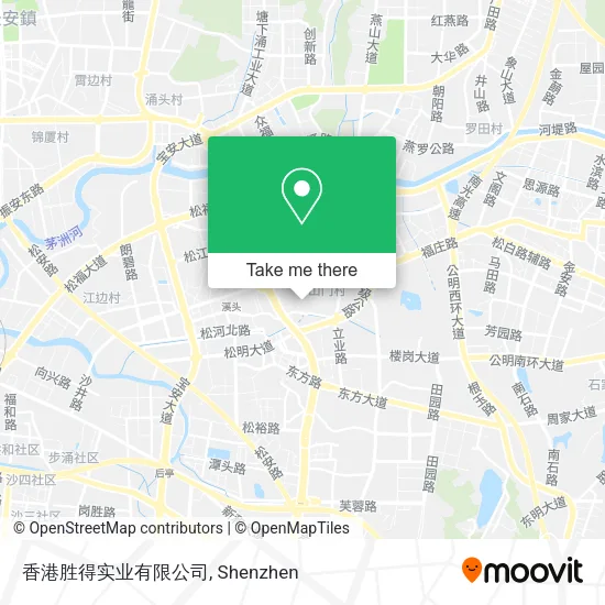 香港胜得实业有限公司 map