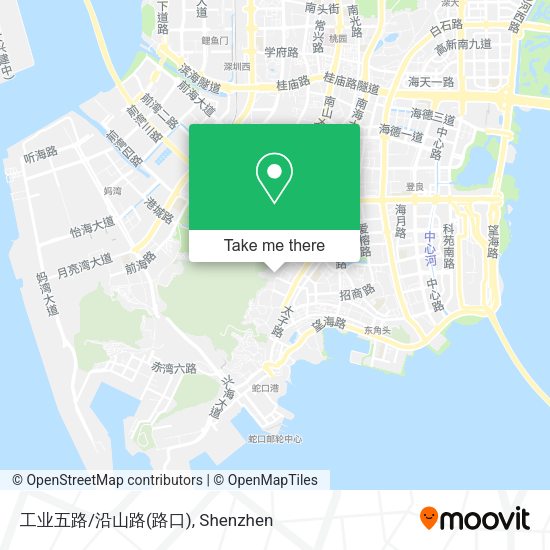 工业五路/沿山路(路口) map