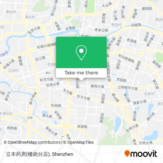 立丰药房(楼岗分店) map