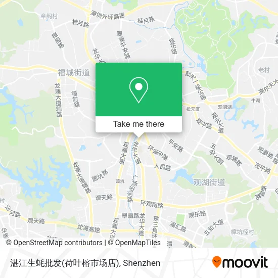 湛江生蚝批发(荷叶榕市场店) map