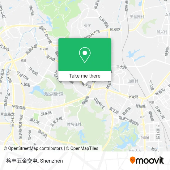 榕丰五金交电 map