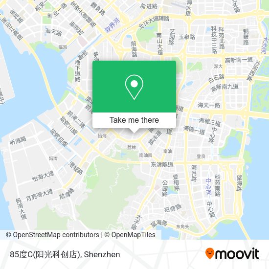 85度C(阳光科创店) map