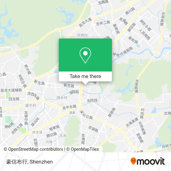 豪信布行 map