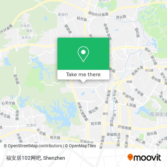 福安居102网吧 map