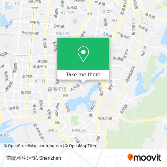 雪缇雅生活馆 map