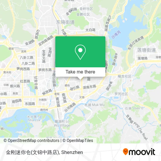 金刚迷你仓(文锦中路店) map