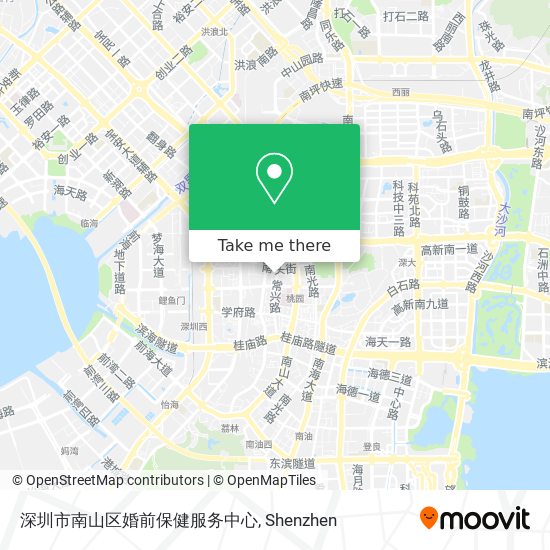 深圳市南山区婚前保健服务中心 map