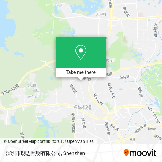 深圳市朗思照明有限公司 map