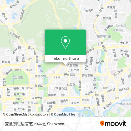 麦童朗思语言艺术学校 map