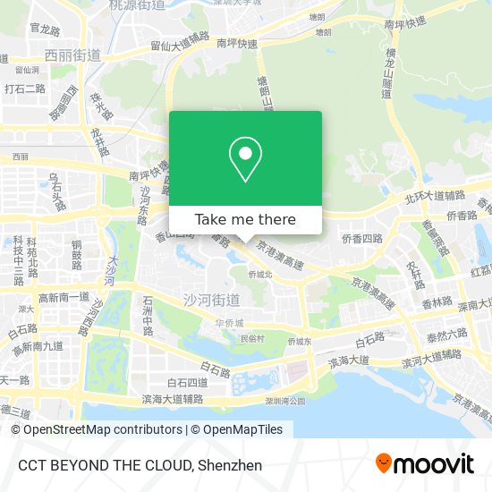 CCT BEYOND THE CLOUD map