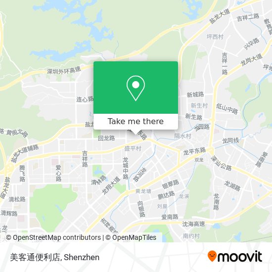 美客通便利店 map