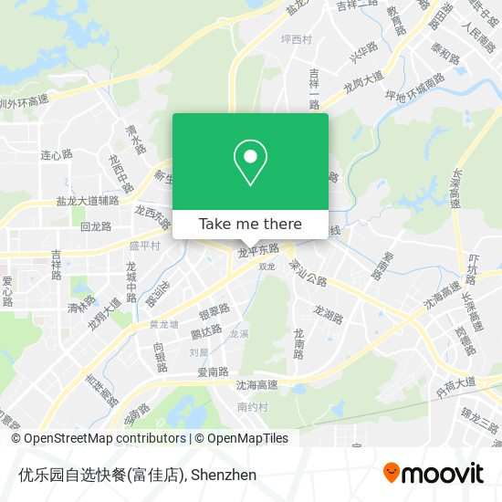 优乐园自选快餐(富佳店) map
