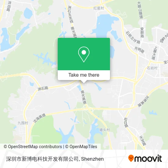 深圳市新博电科技开发有限公司 map