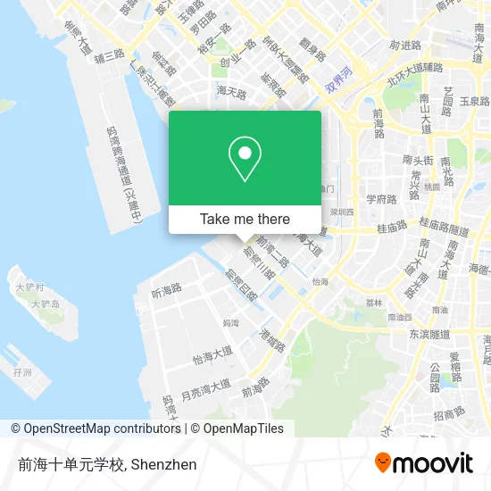 前海十单元学校 map