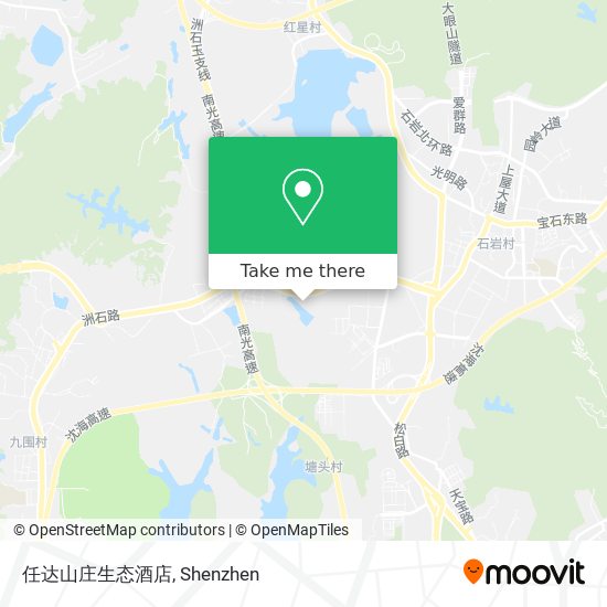 任达山庄生态酒店 map