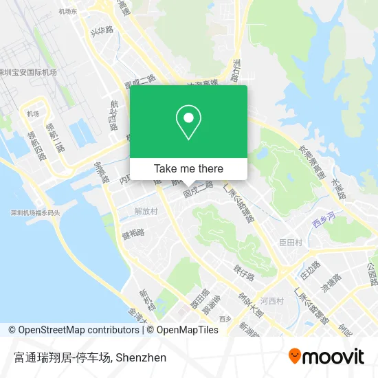 富通瑞翔居-停车场 map