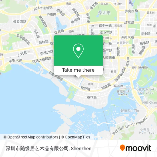深圳市随缘居艺术品有限公司 map