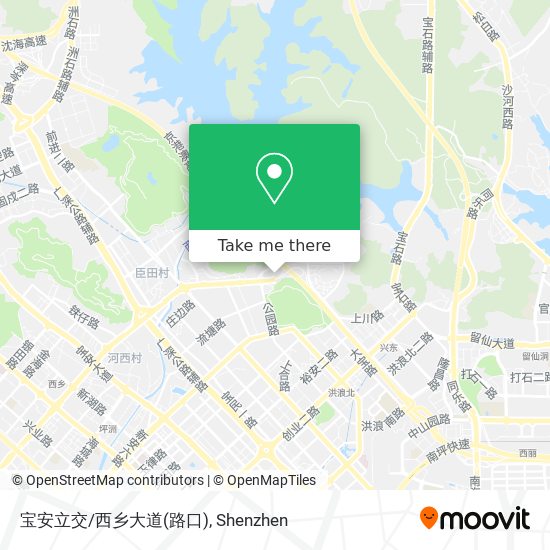 宝安立交/西乡大道(路口) map