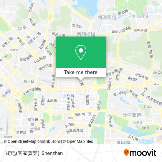 街电(客家蒸菜) map
