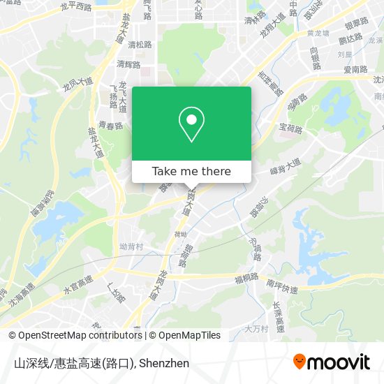 山深线/惠盐高速(路口) map