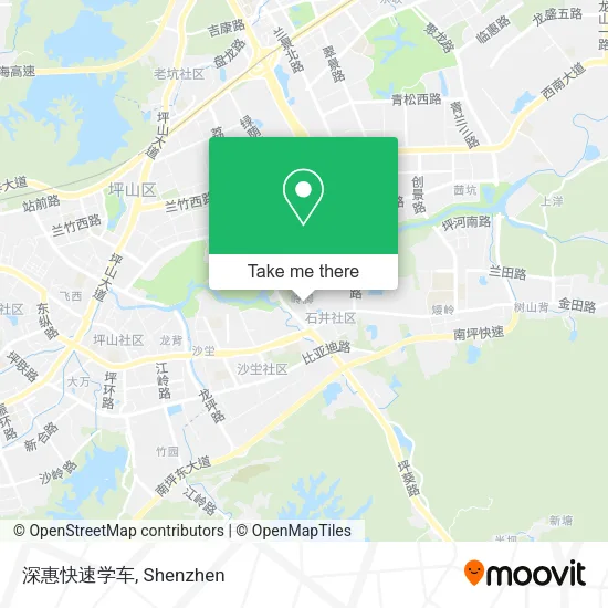 深惠快速学车 map