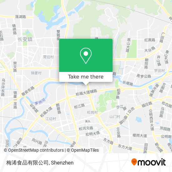 梅浠食品有限公司 map