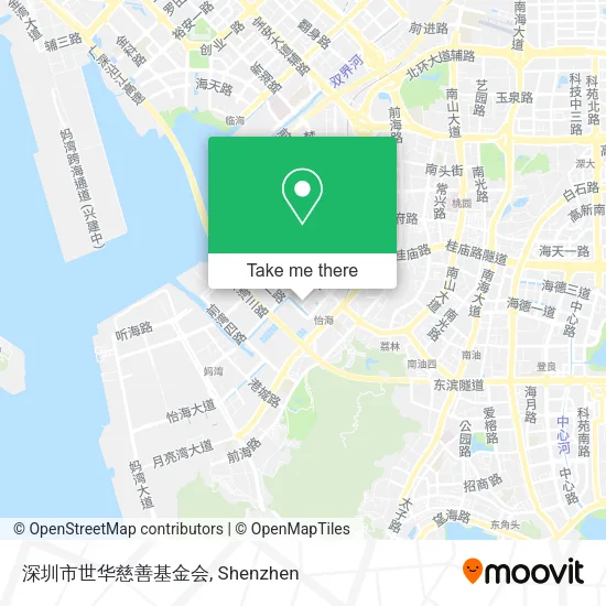 深圳市世华慈善基金会 map