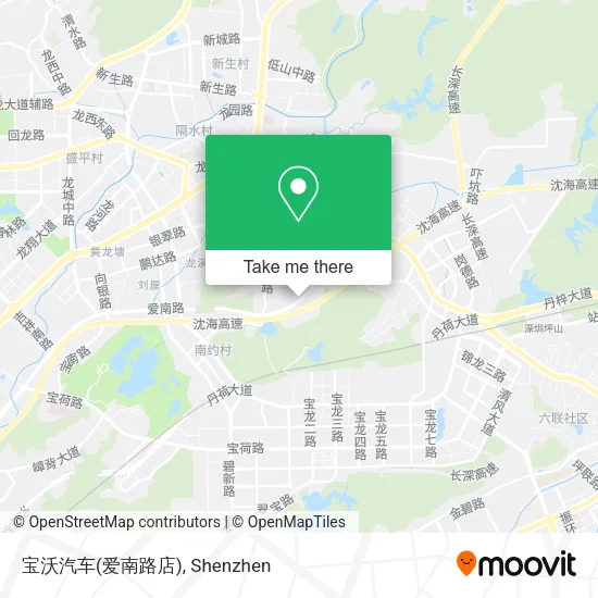 宝沃汽车(爱南路店) map