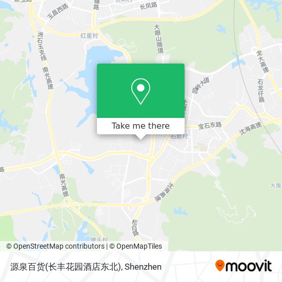 源泉百货(长丰花园酒店东北) map