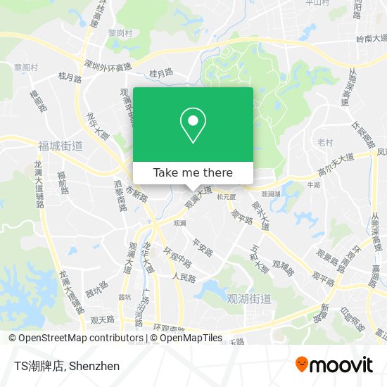 TS潮牌店 map