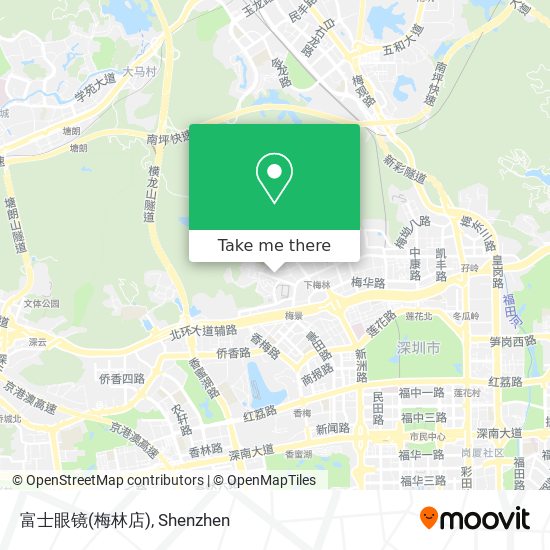 富士眼镜(梅林店) map
