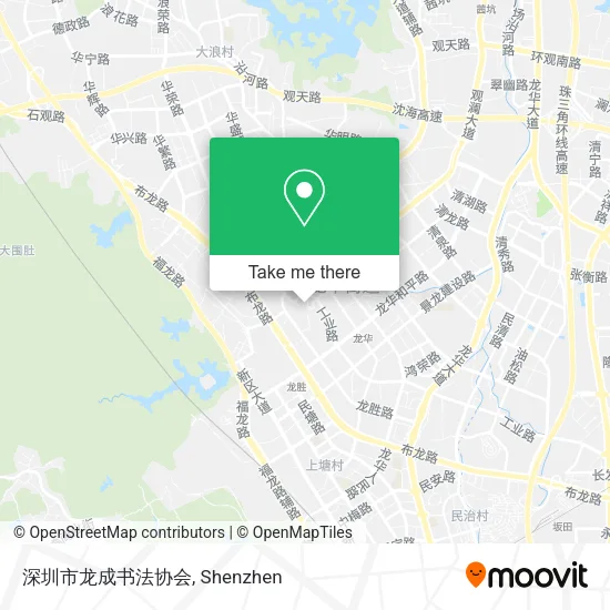 深圳市龙成书法协会 map