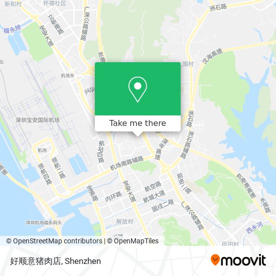 好顺意猪肉店 map