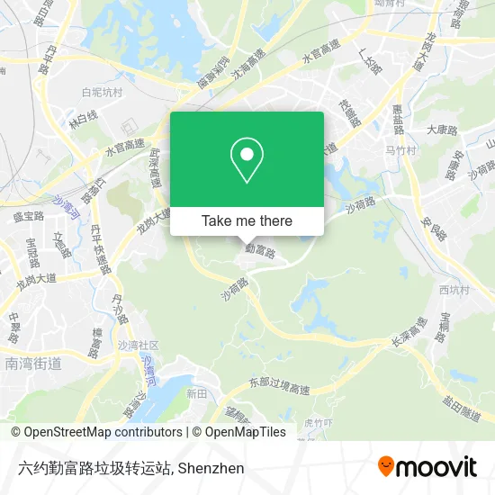 六约勤富路垃圾转运站 map
