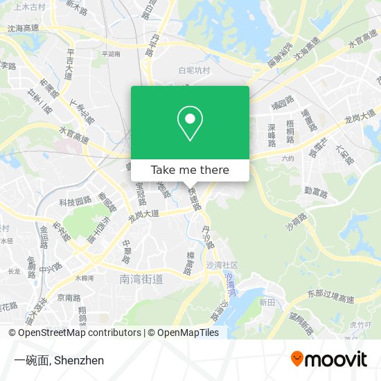一碗面 map