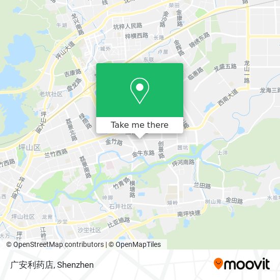 广安利药店 map